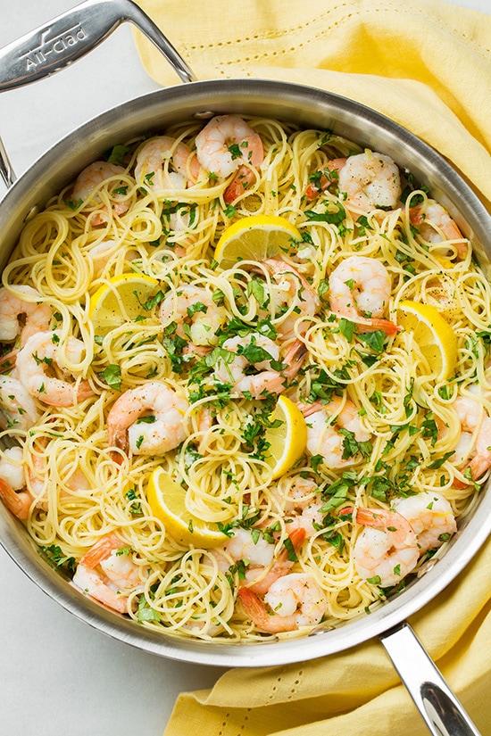 Zesty Lemon Parmesan Shrimp Pasta: A Family Favorite